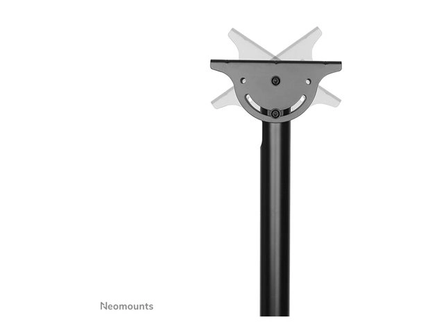 Neomounts NM-C440DBLACK - Dual-Monitor-Deckenhalterung 32-60" - max. 45 kg je Screen - VESA 400x400 - schwenkbar - schwarz