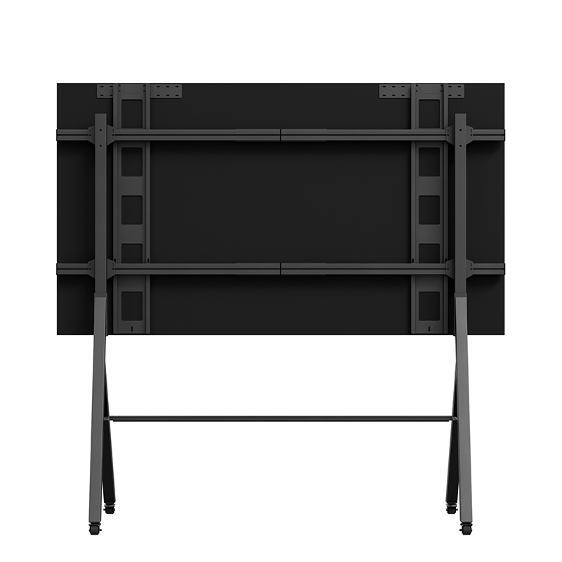 HAGOR HP LED Trolley Unilumin Upanel II 110" 5945 - mobiles Standsystem - 3 Höhen-Positionen - Rollwagen - Schwarz