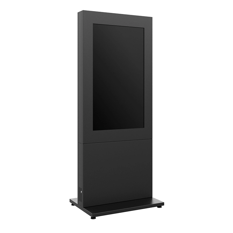 Hagor HP Kiosk 50" FS - Indoorstele 50" Portrait - abschliessbar mit Mini-PC-Fach - Graphit