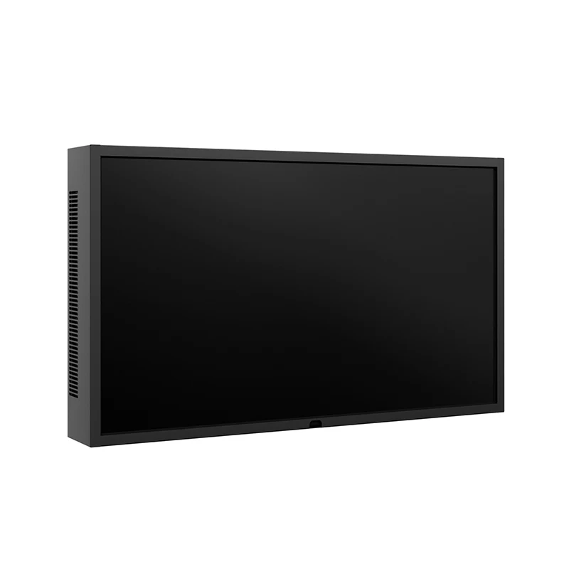 Hagor WH Hisense 55OP90FE 5688 - Outdoor-Wandhalterung displayspezifisch für Hisense 55OP90FE - hochwetterfest - Landscape und Portrait - Schwarz