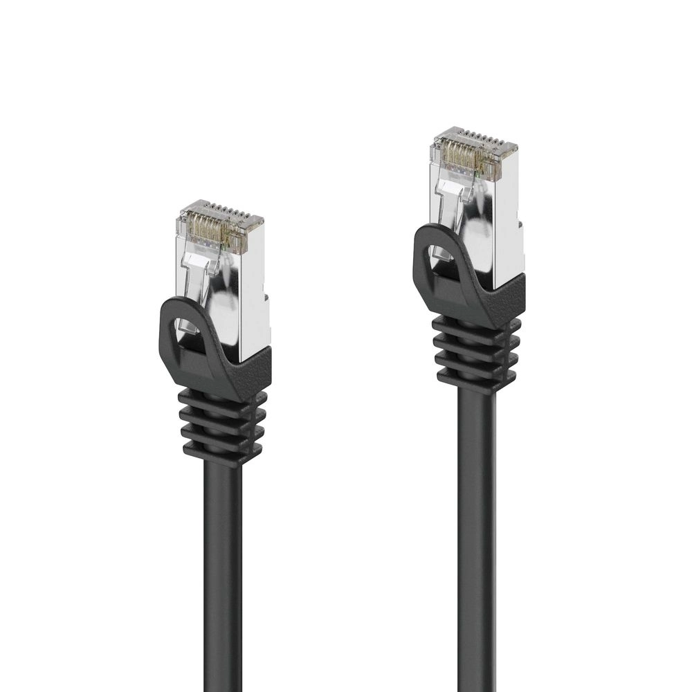 PureLink IQ-PC1000-010 - IQ-PC Cat.6A Patchkabel S/FTP LSZH 1,00 m schwarz - 10GBase-T HDBaseT