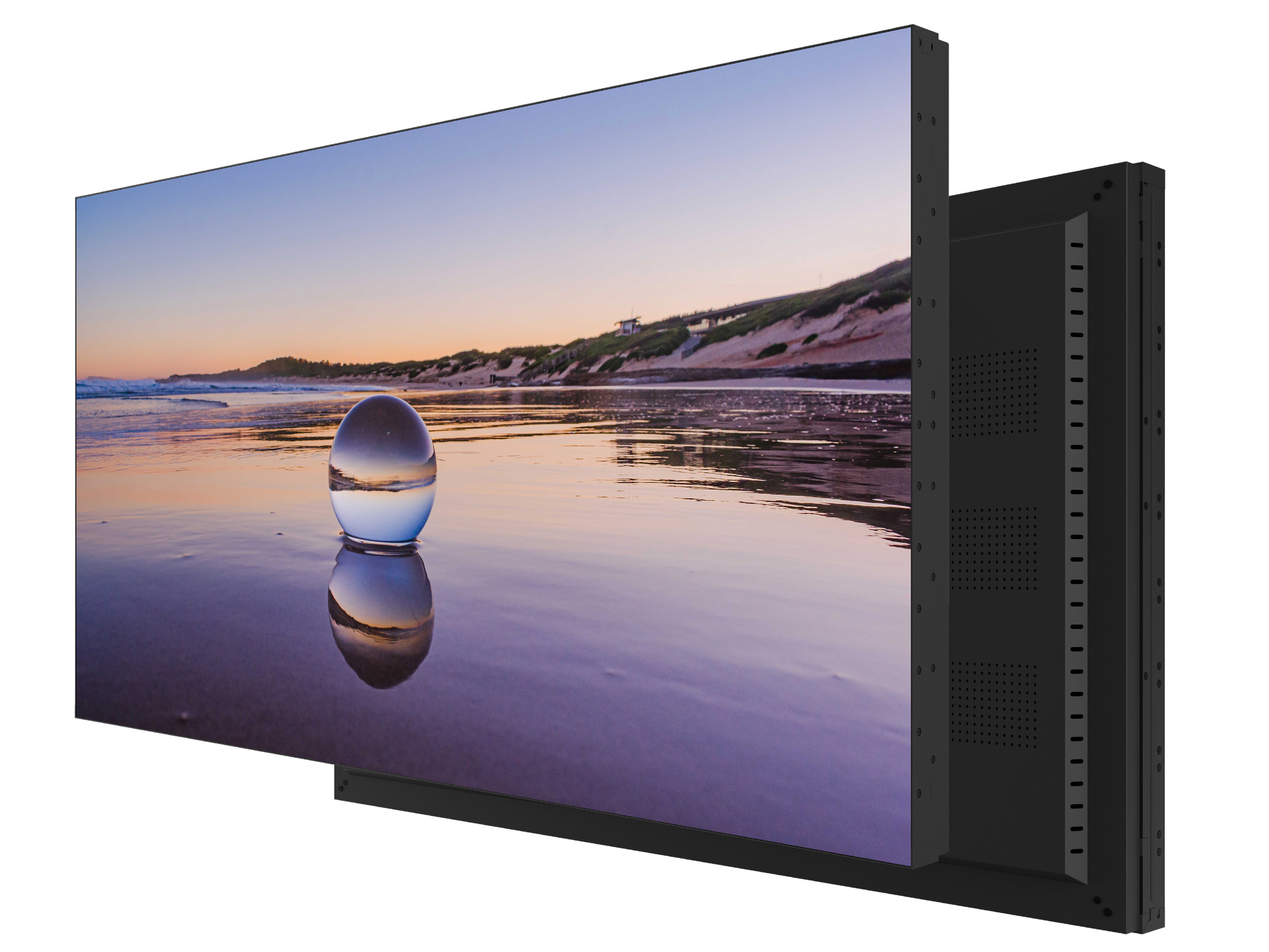 Hisense 55VW25E - 55 Zoll Videowall-Display - Full HD - 500 cd/m² - 2,9 mm Rahmen - 24/7 - Android 11 - VESA 400x400 - schwarz