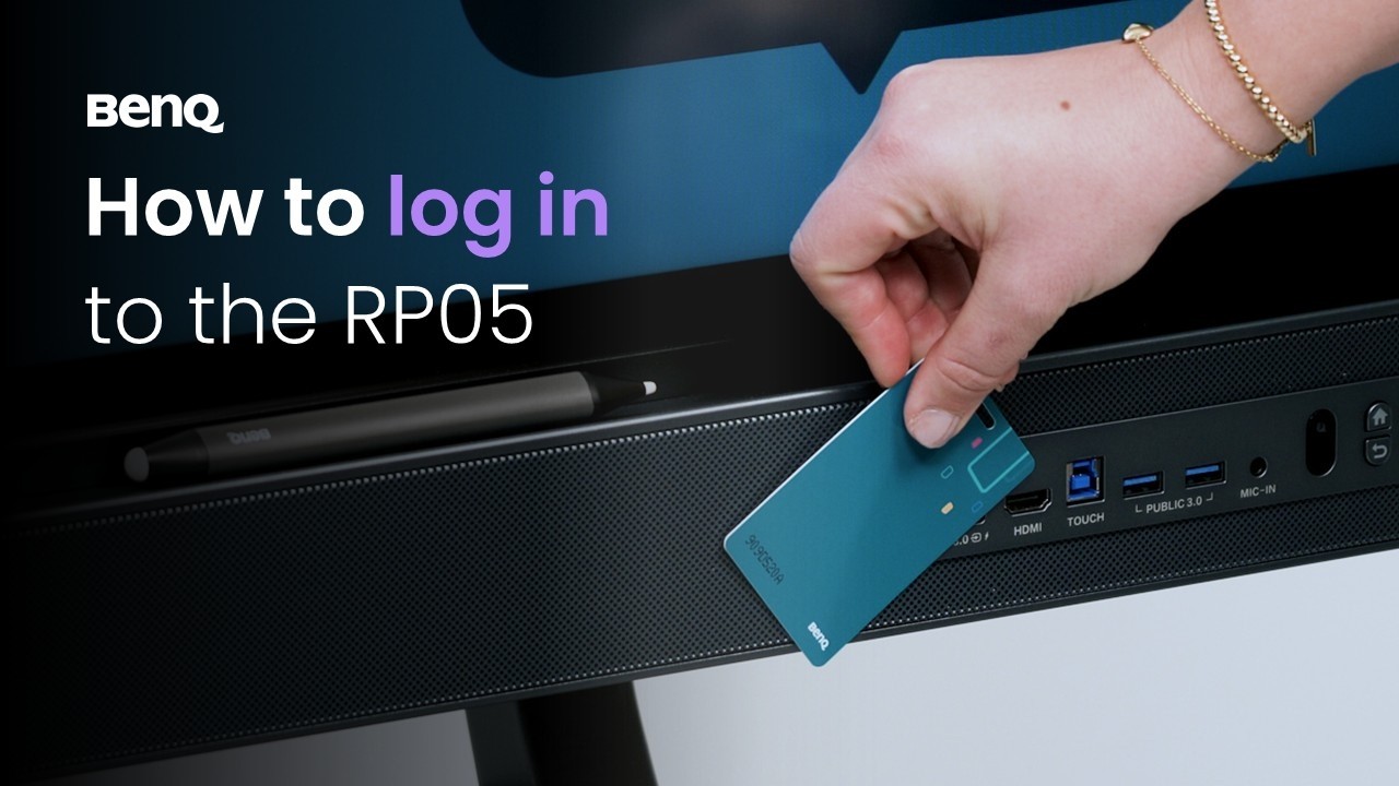 Mit BenQ NFC Karten schneller & sicherer einloggen