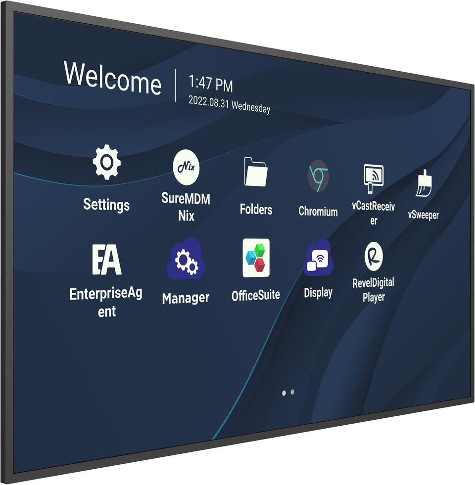 ViewSonic CDE9830 – 98" 4K Präsentations-Display - Android 11 & 24/7