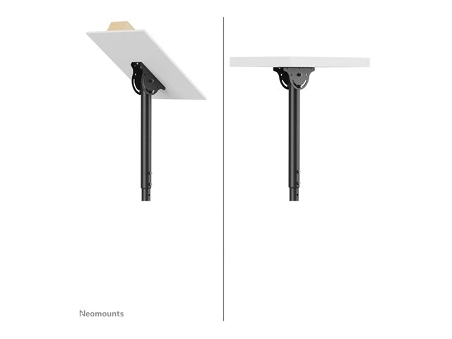 Neomounts NM-C440DBLACK - Dual-Monitor-Deckenhalterung 32-60" - max. 45 kg je Screen - VESA 400x400 - schwenkbar - schwarz
