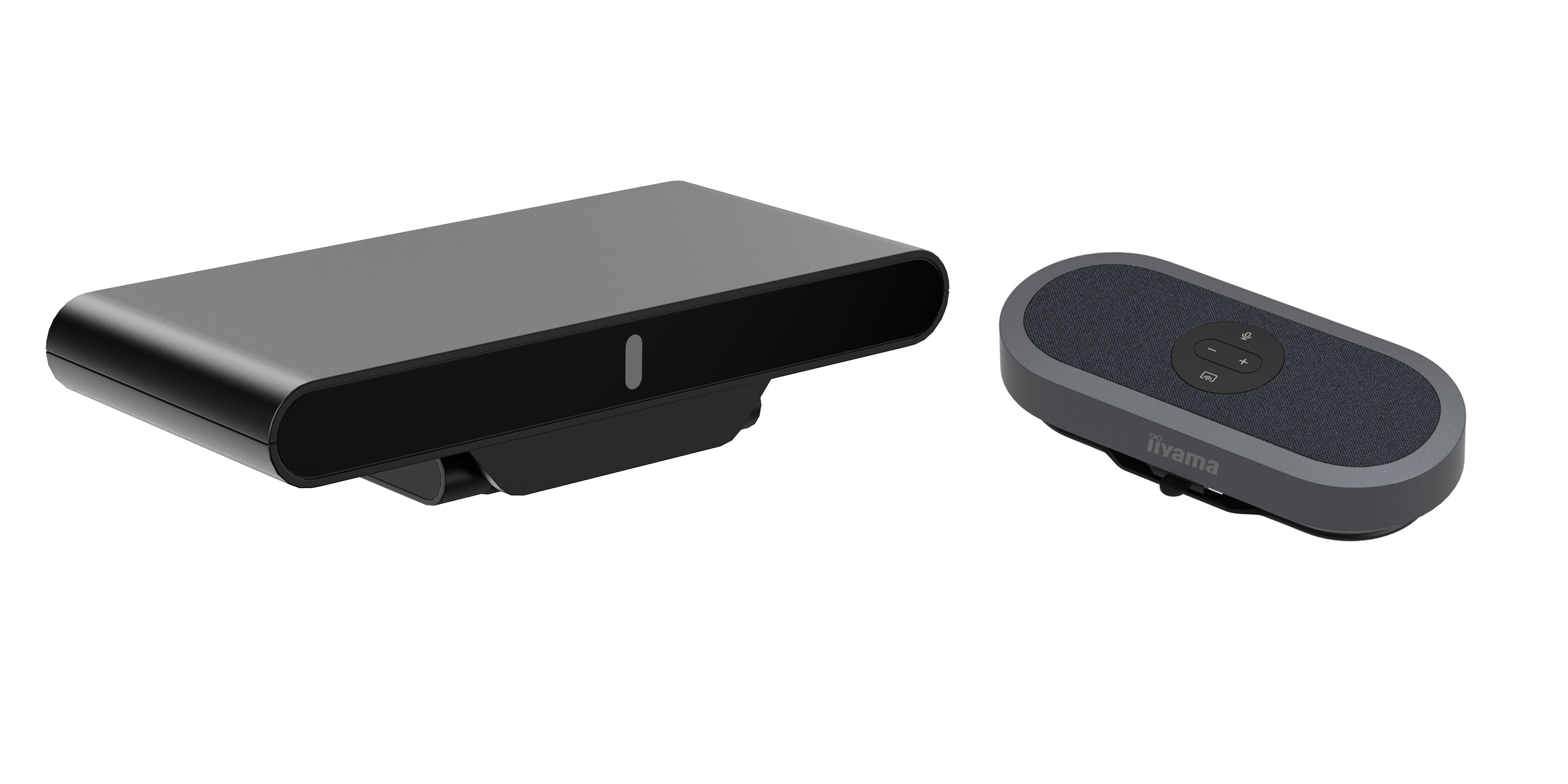 iiyama WP-MEET03M - Kabellose Präsentationslösung - 4K UHD Screencast - 360°-Mikrofonarray - USB-C Plug-and-Play - schwarz