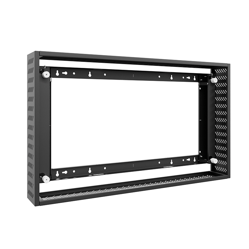 Hagor Cover-Set WH LG XE4 49" 5872 - Diebstahlsichere Abdeckung für Wandhalterung 5867 - hochwetterfest - Schwarz