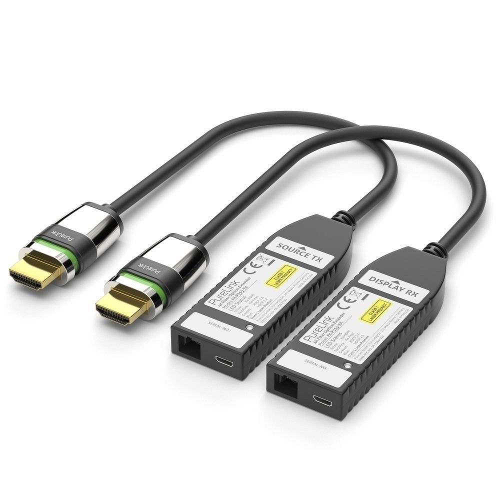 PureLink FiberX FX-P355 - HDMI 2.0 Glasfaser Extender - bis 1000 m - 4K 60Hz - 18 Gbps - Pigtail SC Multimode - schwarz