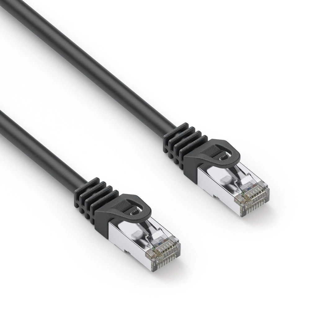 PureLink IQ-PC1000-0025 - IQ-PC Cat.6A Patchkabel S/FTP LSZH 0,25 m schwarz - 10GBase-T HDBaseT