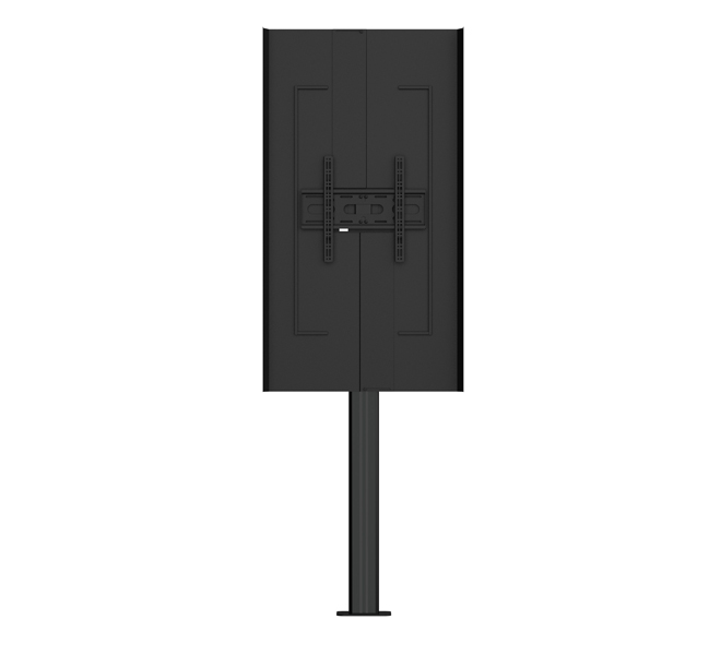 B-Tech BT7004-4350 - Digital-Signage-Bodenständer 43-50" Portrait - höhenverstellbar, verschraubbar, VESA 400x400