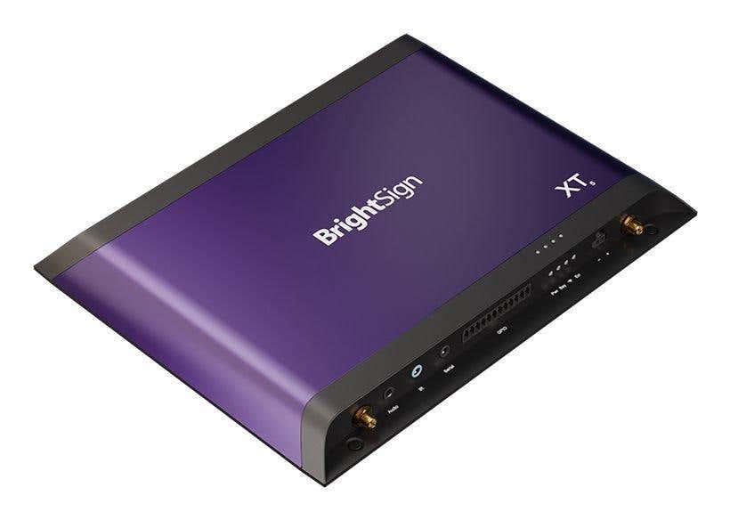 BrightSign XT1145 - 8K Digital Signage Player - HDMI-Eingang - PoE+ - BrightSignOS